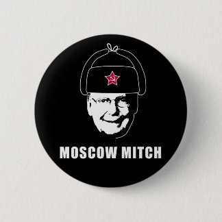 Moscow Mitch 6 Cm Round Badge