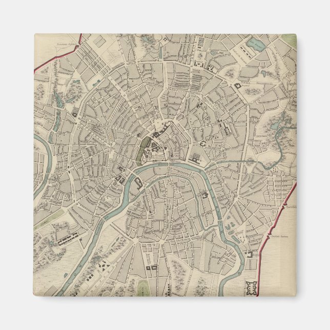 Moscow Moskvy Magnet (Front)