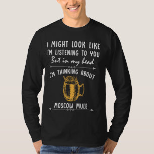 Moscow Mule Alcohol Drinker Vodka Beer Lover T-Shirt