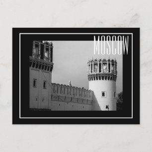 Moscow Novodevichy Convent Architecture Postcard