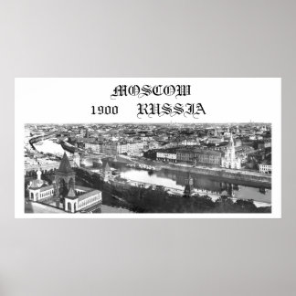 Moscow, Russia, 1900 Poster