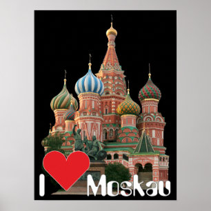 Moscow Russia Poster