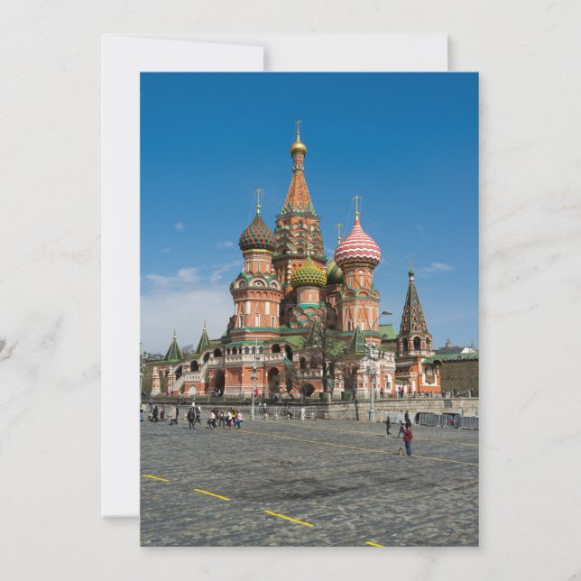 Moscow, Saint-Basil cathedral (Front)