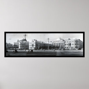 Moscow State University Russia Photo 1955 Poster