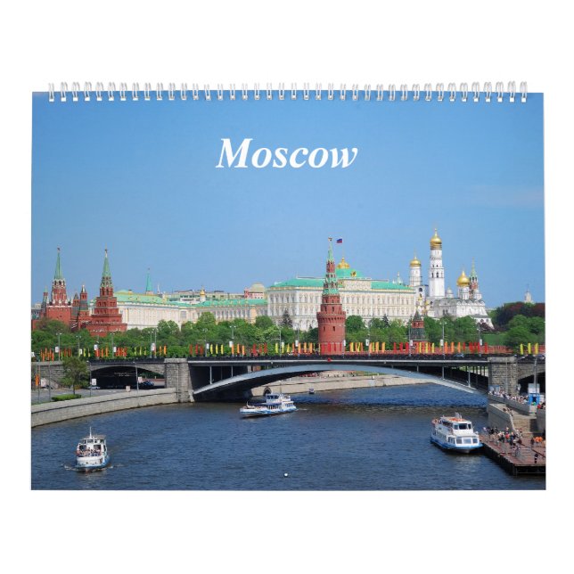 Moscow Wall Calendar (Cover)