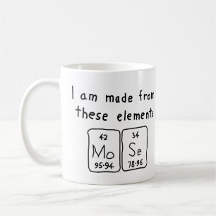 Mose periodic table name mug