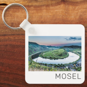 Moselle Calmont Loop Sunset River Souvenir Key Ring