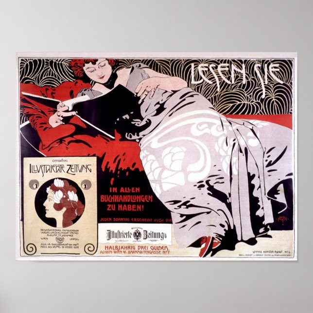 Moser Kolo 1900 Vintage French Advertising Poster (Front)