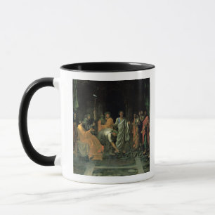 Moses and the Brazen Serpent (oil on canvas) Mug