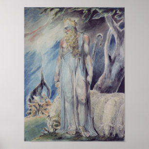 Moses and the Burning Bush Poster
