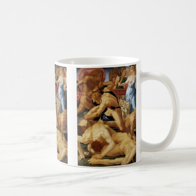 Moses and the Daughters of Jethro Coffee Mug (Right)