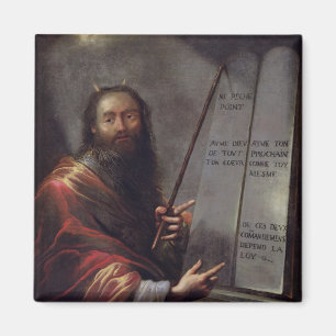 Moses and the Tablets of the Law Magnet