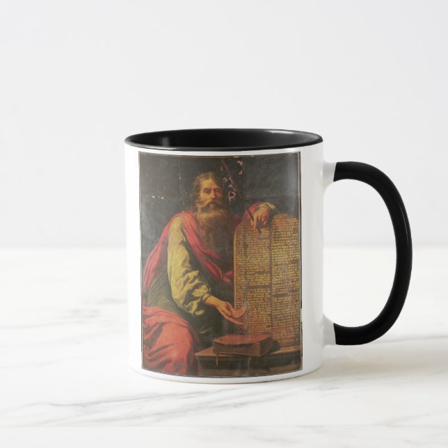 Moses and the Tablets of the Law Mug (Right)