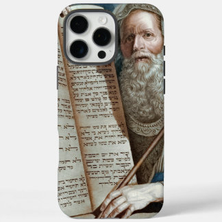 Moses and the Ten Commandments iPhone 16 Pro Max Case