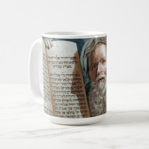 Moses and the Ten Commandments Coffee Mug