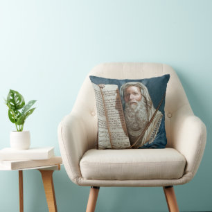 Moses and the Ten Commandments Cushion