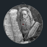 Moses and the Ten Commandments Dartboard<br><div class="desc">Moses and the Ten Commandments</div>