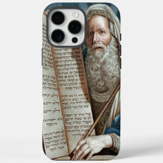 Moses and the Ten Commandments iPhone 16 Pro Max Case