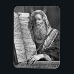 Moses and the Ten Commandments Magnet<br><div class="desc">Moses and the Ten Commandments</div>