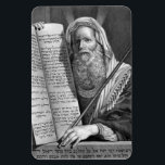 Moses and the Ten Commandments Magnet<br><div class="desc">Moses and the Ten Commandments</div>