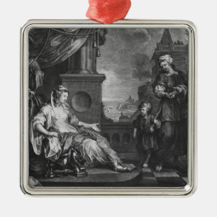 Moses brought to Pharoah's Daughter, c.1752 Metal Ornament