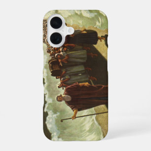 Moses Crossing of the Red Sea, Vintage Religion iPhone 16 Case