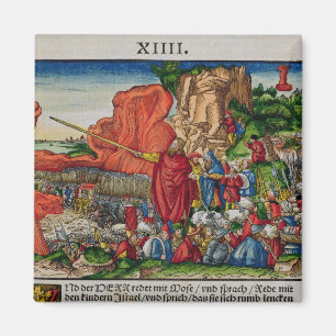 Moses crossing the Red Sea Magnet