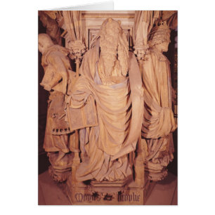 Moses, detail from the hexagonal pedestal