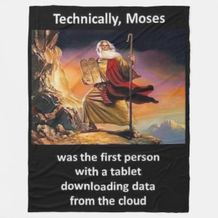 MOSES FLEECE BLANKET