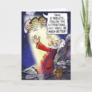Moses: Get 'better'! - Card