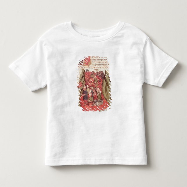 Moses leads the Children of Israel across Toddler T-Shirt (Front)