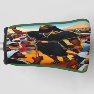 Moses Leads The People Out Of Egypt Putter Cover