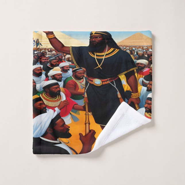 Moses Leads The People Out Of Egypt Wash Cloth (Wash Cloth)