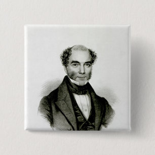 Moses Mendelssohn 15 Cm Square Badge