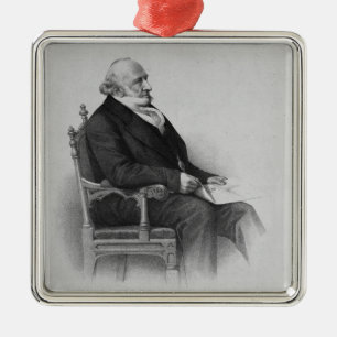 Moses Montefiore Metal Ornament
