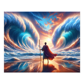 Moses Parts the Red Sea Photo Print