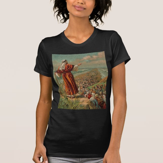 Moses Parts the Red Sea T-Shirt (Front)