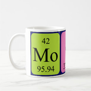 Moses periodic table name mug