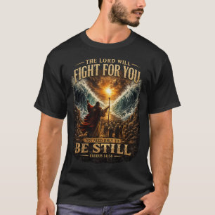 Moses red sea christian exodus 14:14 shirt
