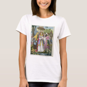 Moses Saved by Pharaoh's Daughter, from a bible pr T-Shirt