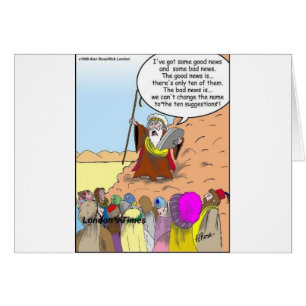 Moses & The Ten Suggestions Funny Gifts & Tees