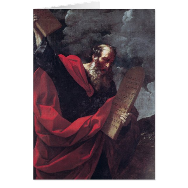 Moses with the Tablets of the Law (Front)