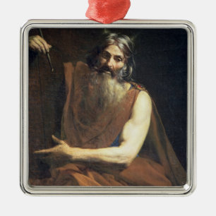 Moses with the Tablets of the Law, c.1627-32 Metal Tree Decoration