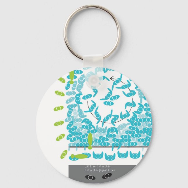 Mosh Pit Key Chain . Infurchiaj (Front)