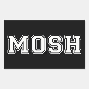 Mosh Rectangular Sticker