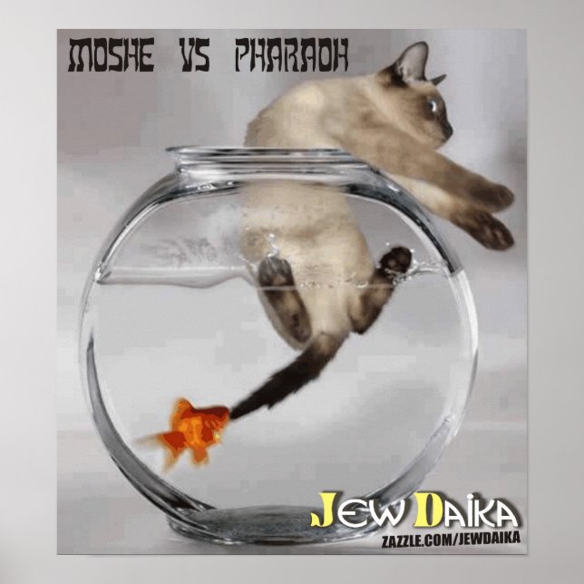 Moshe vs Pharaoh Poster (Front)