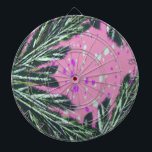 Mosiac Abstract Palm Leaves Terrazzo Pattern Dartboard<br><div class="desc">Designed by Dream Big Digital Design</div>