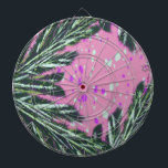 Mosiac Abstract Palm Leaves Terrazzo Pattern Dartboard<br><div class="desc">Designed by Dream Big Digital Design</div>