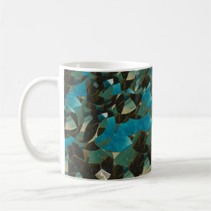 Mosiac Blue Mug