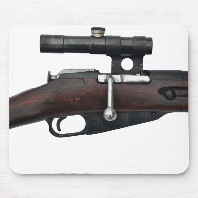 Mosin Nagant ww2 Sniper mouse pad ! (Front)